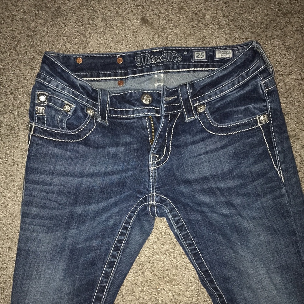 Miss Me Bootcut Jeans size 25 in waist